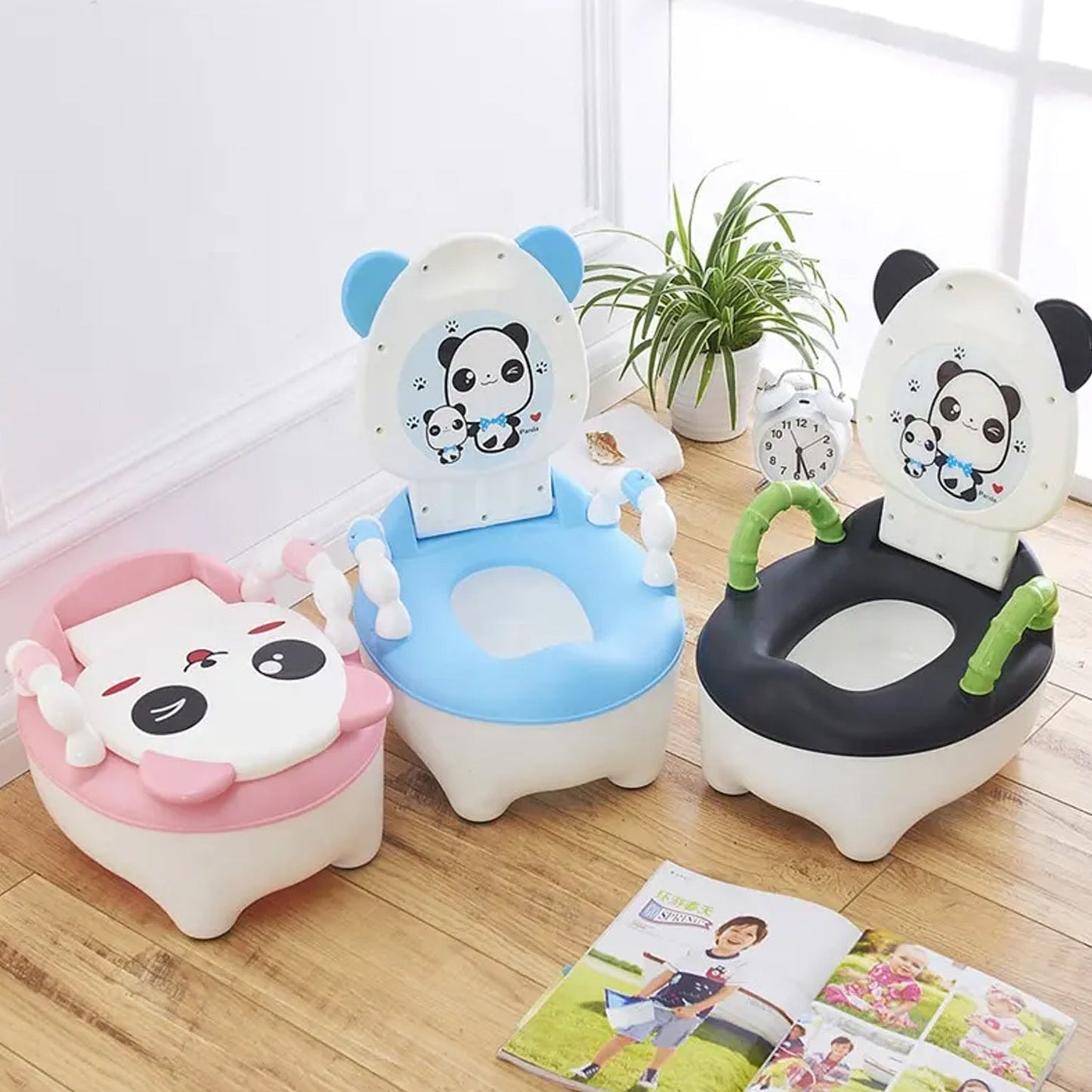 Baby portable Toilet, Baby Potty Training Seat Baby Potty Chair for Toddler Boys Girls Potty Seat for 1 year child