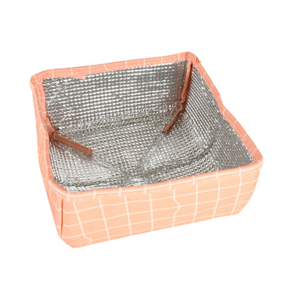 Foldable Food Cover ? Anti-Dust & Heat Preservation (20x20 Cm)