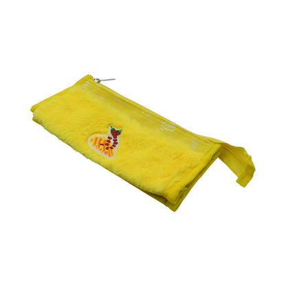 Smart Double Pocket Zipper Pouch ? Multipurpose, Washable Stationery Organizer for School & Travel (2-Pocket)