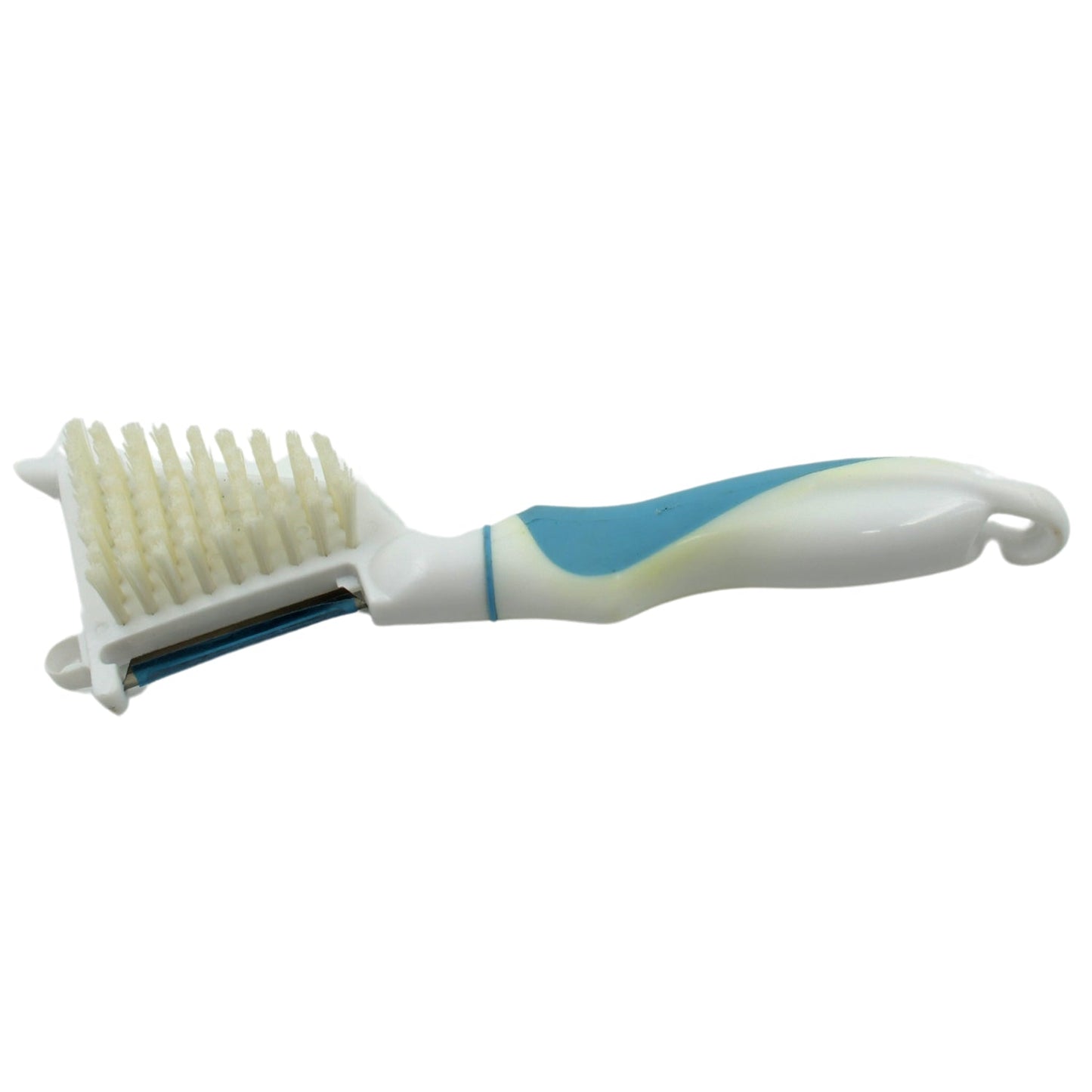 Multipurpose Peeler Brush ? Stainless Steel Peeler with Cleaning Brush (1 Pc)