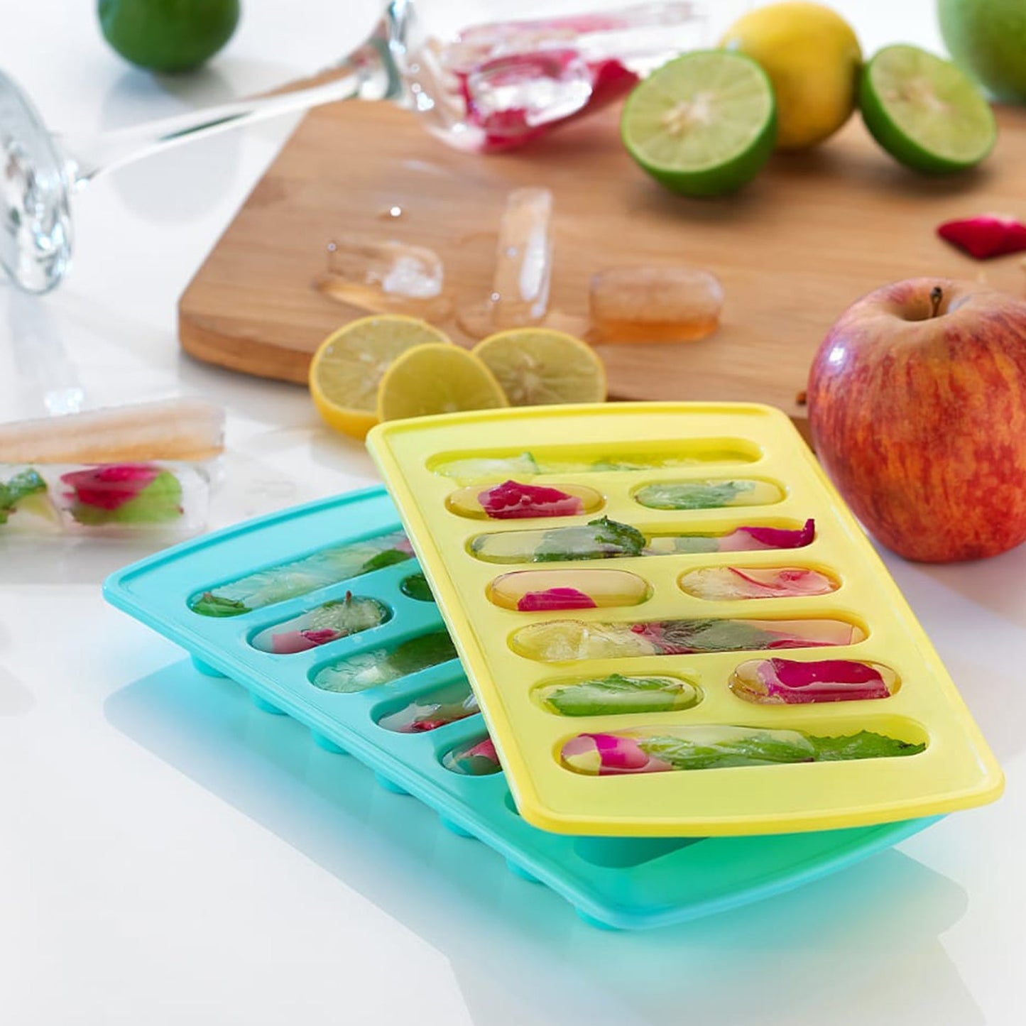 4-Piece Fancy Ice Tray ? Versatile Household Ice Maker
