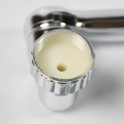 Splash Faucet Filter ? 180° Rotating Sprayer, Double O-Ring, Movable Water-Saving Sink Aerator Extender (Loose)