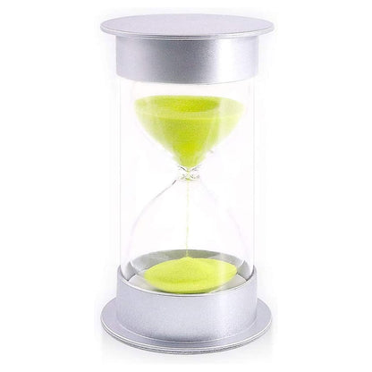 45-Minute Green Sand Timer ? Hourglass Time Management Tool for Classroom & Games (Color : Green)