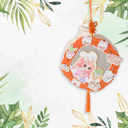 DIY Handmade Cartoon Paper Lanterns ? Antique Hollow-Out LED Projection for Festival Decor