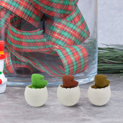 Dinosaur & Egg Shaped 3D Puzzle Erasers ? Fun Mini Erasers for Kids (5 Pcs Set)