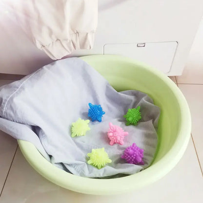 Soft Star Laundry Dryer Balls ? 10-Piece Multi-Color Clothes Softener