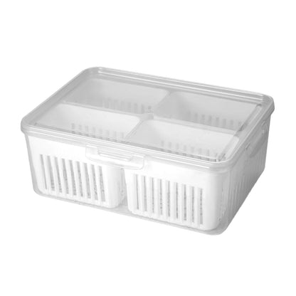 Fridge Storage Box ? Freezer & Kitchen Organizer for Vegetables & Food (1 Pc)
