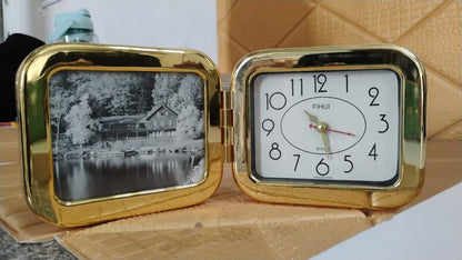 Portable Foldable Desk Clock ? Space-Saving and Stylish (1 Pc)