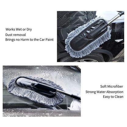 Car Dust Brush ? Gentle and Efficient Cleaning Tool for Interior and Exterior (1 Pc)