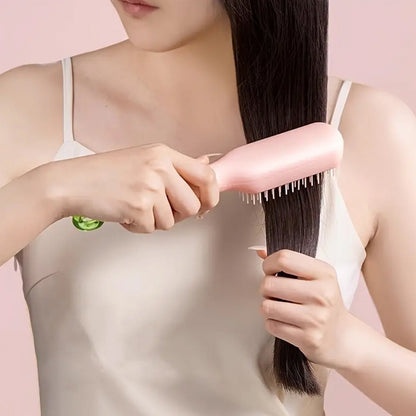 Self-Cleaning Hairbrush ? Anti-Static, Detangling, Rotating Massage Comb, Hair accessories