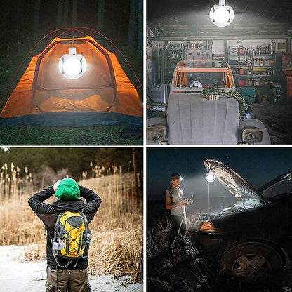 Solar Multi-Functional Emergency LED Light ? USB Rechargeable, 5 Modes, Foldable, SOS & IP65 Waterproof