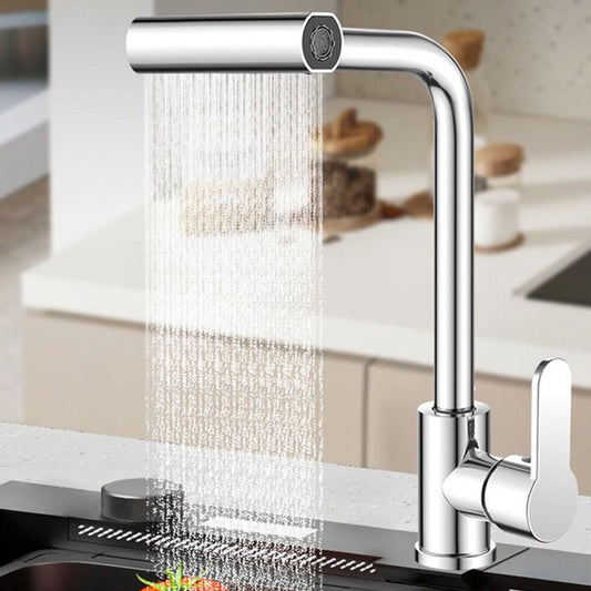 360° Rotating Waterfall Kitchen Faucet ? Touch & Swivel Sink Extender (4 In 1 )