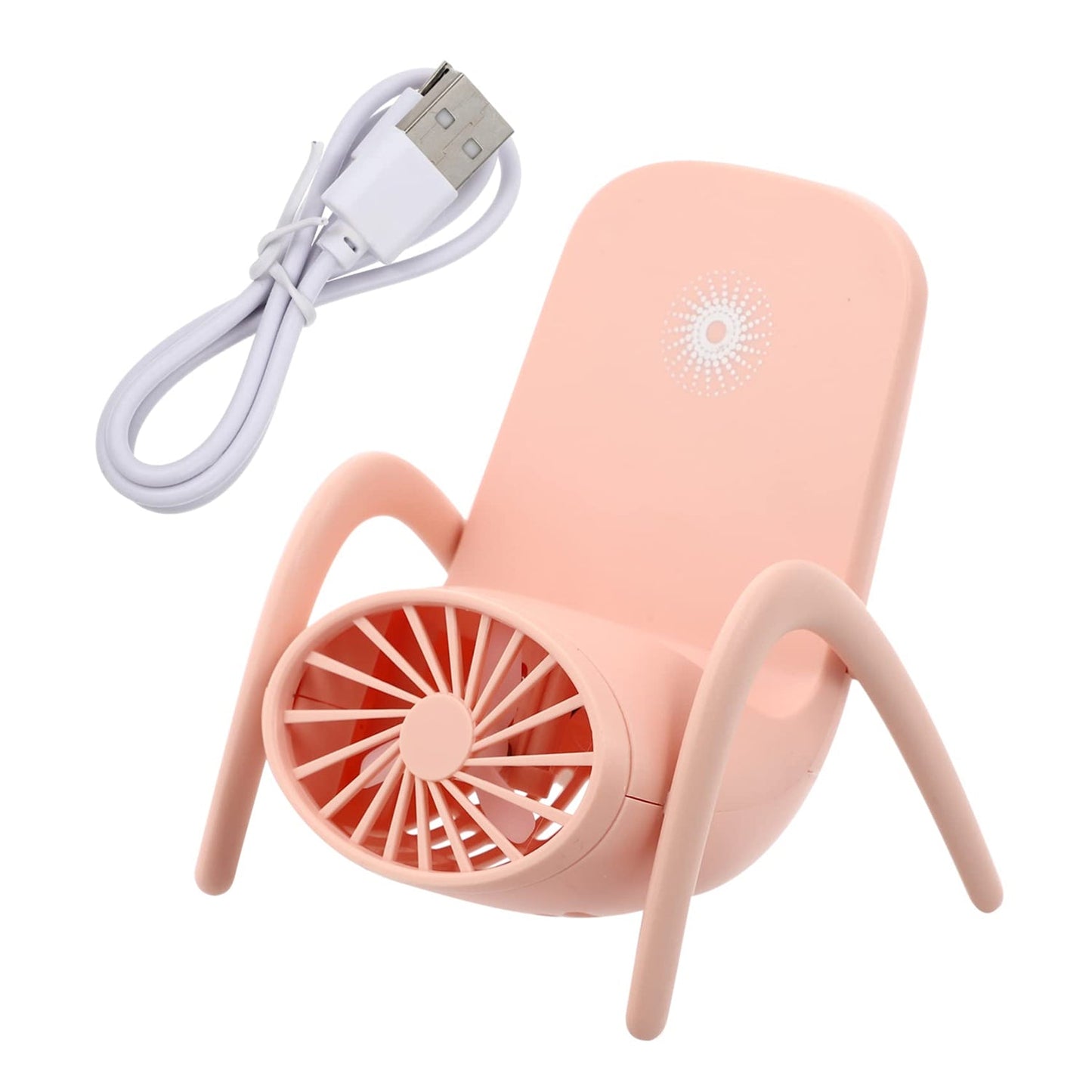 Portable Mobile Phone Holder Fan ? Handheld, Multi-Function (Battery Not Include)