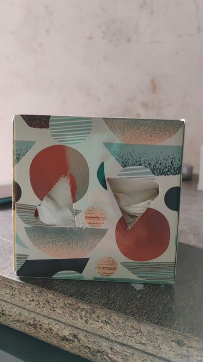 Tissues Cube Box ? Stylish and Practical Tissue Holder for Home & Office (50 Pcs Set Approx)