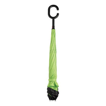 Foldable UV & Rain Umbrella with C-Shaped Handle ? Kids (1 Pc / Mix Color)