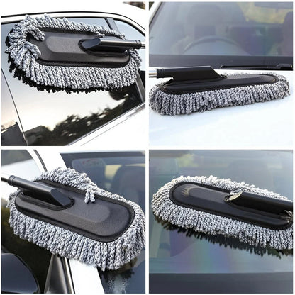 Car Dust Brush ? Gentle and Efficient Cleaning Tool for Interior and Exterior (1 Pc)