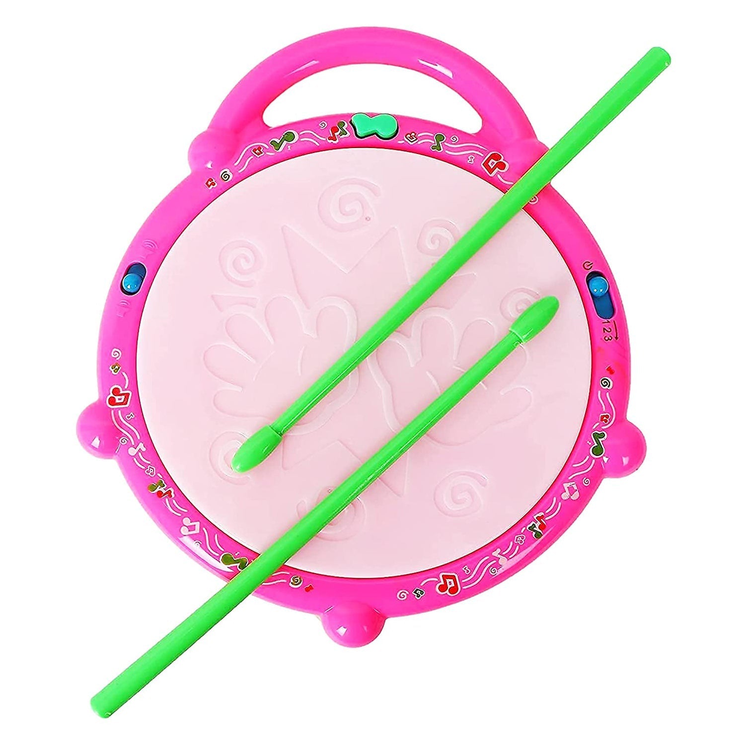 Kids? drum with colorful lights and sound
