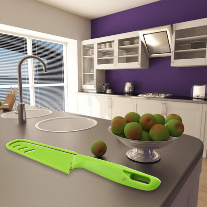 Multifunction Kitchen Tool Set ? Stainless Steel & Plastic Knife and Scissors