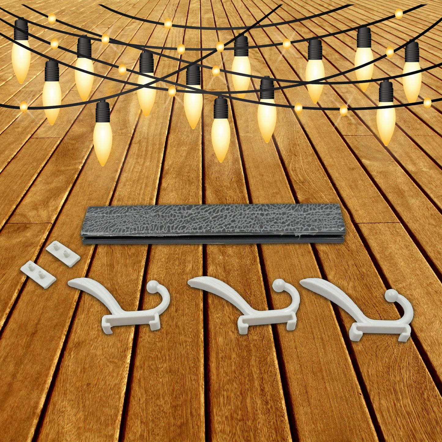 Wall Mounted Coat Hanger Rack ? 6 Hooks for Clothes, Jackets & Hats