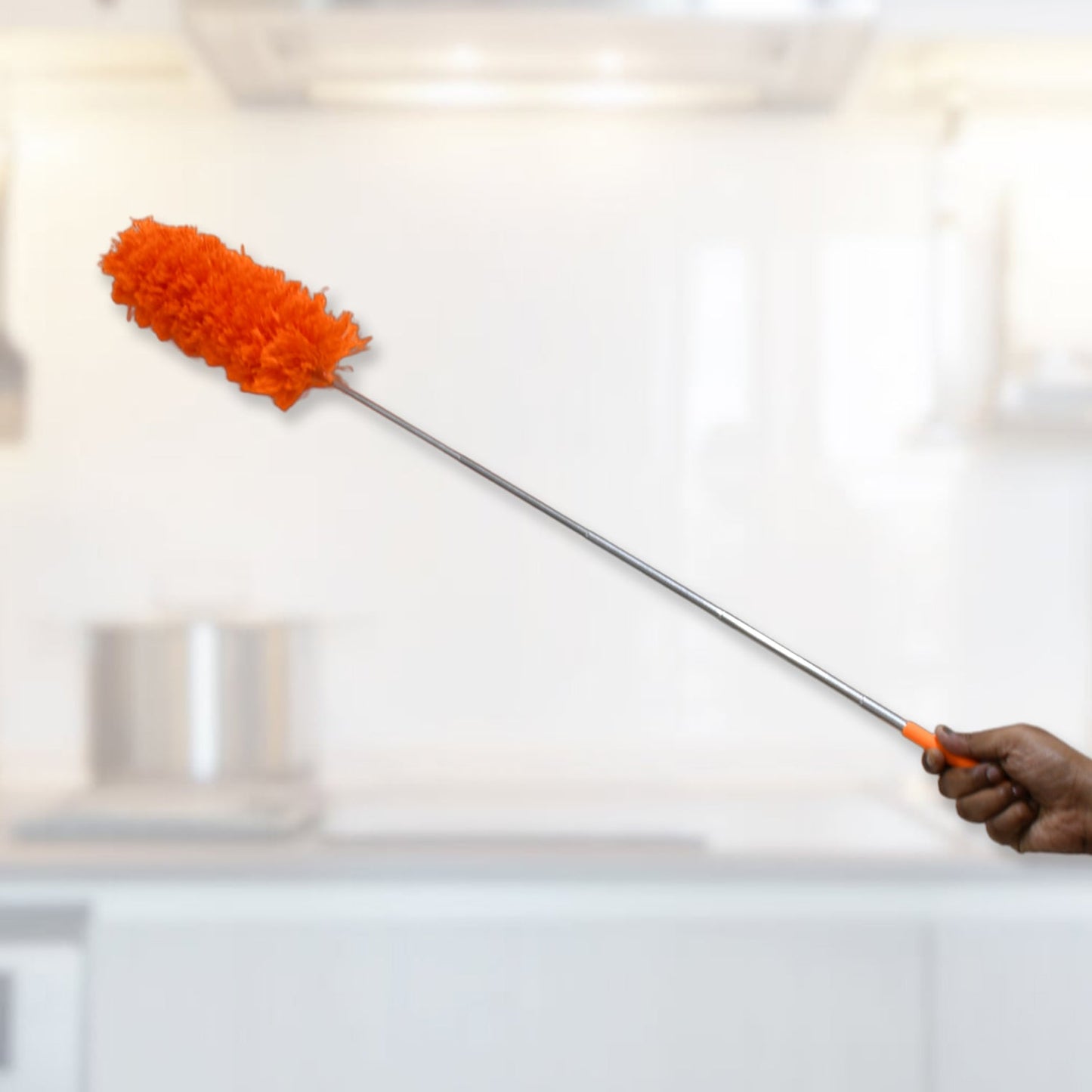 Adjustable Extendable Microfiber Duster ? Washable Cleaning Tool