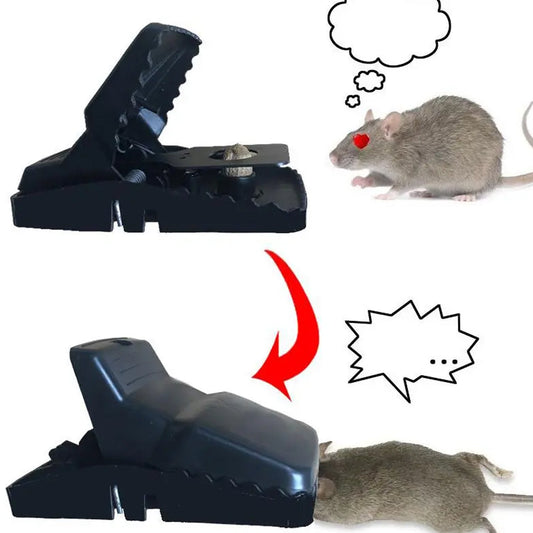 Mouse Trap Cage with Dummy Mouse ? Reusable Pest Control for Home & Office (1 Pc)