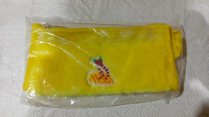 Smart Double Pocket Zipper Pouch ? Multipurpose, Washable Stationery Organizer for School & Travel (2-Pocket)