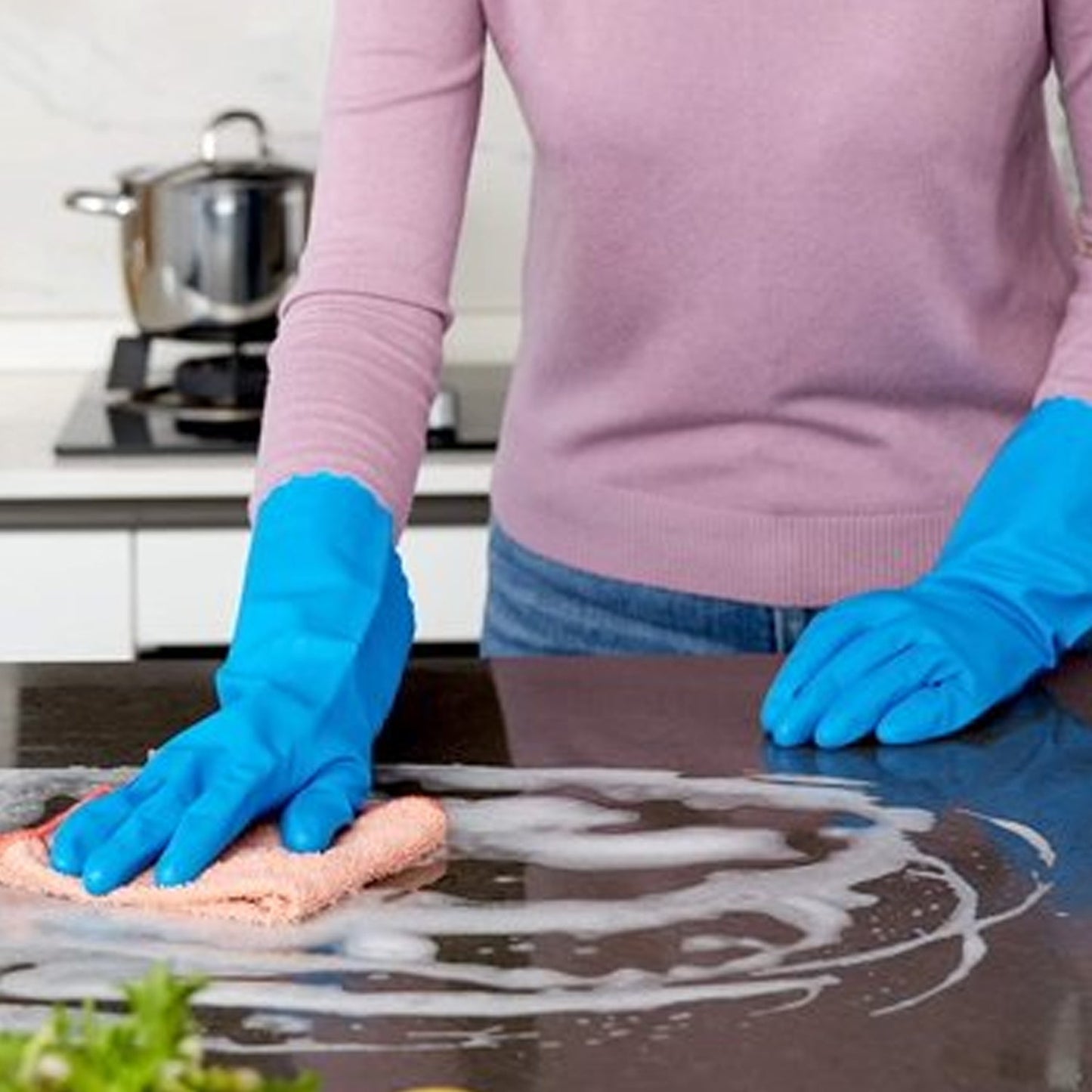2-Pair Large Blue Multipurpose Gloves ? Ideal for Washing, Gardening & Cleaning