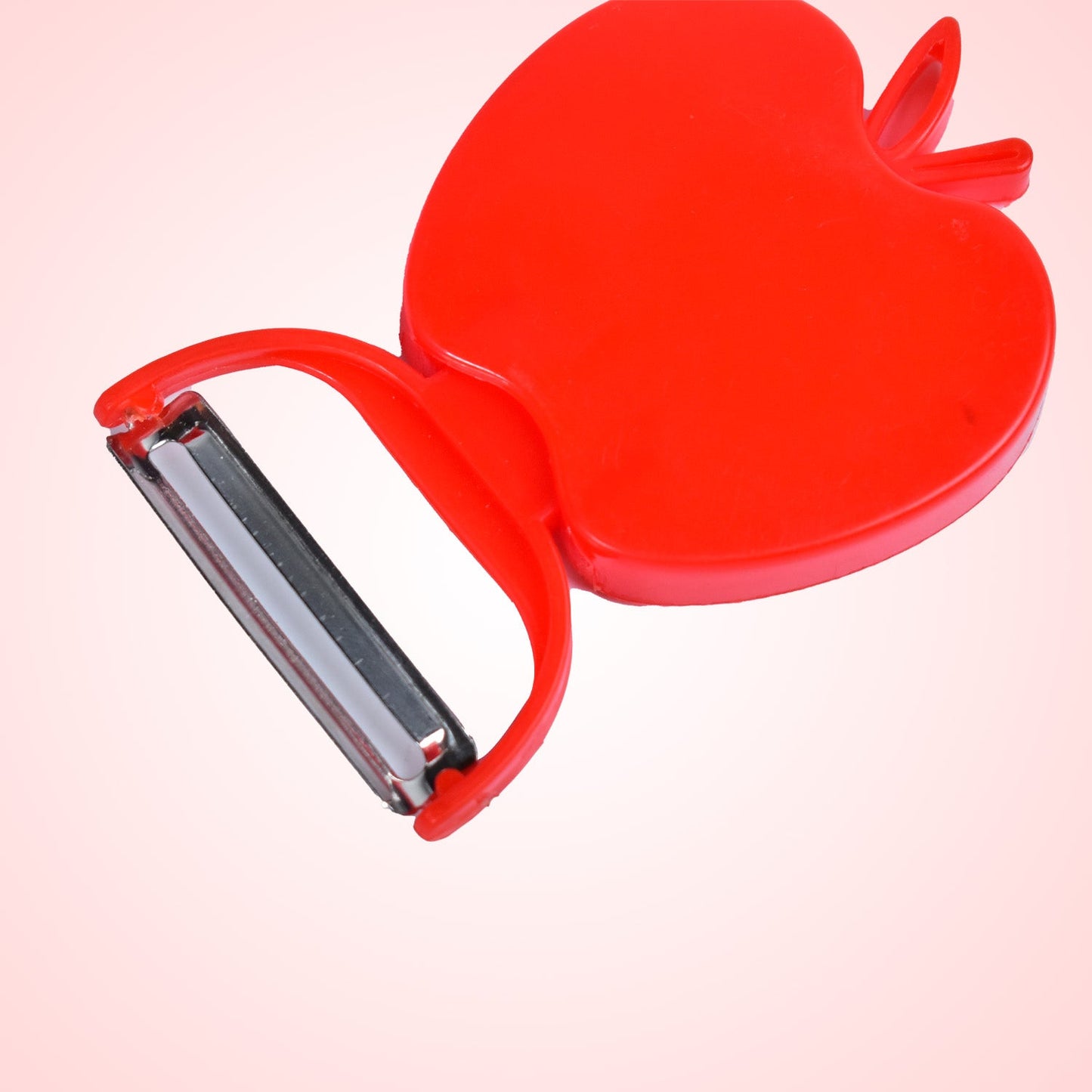 Apple-Shaped Folding Peeler ? Compact & Easy Veg Peeling