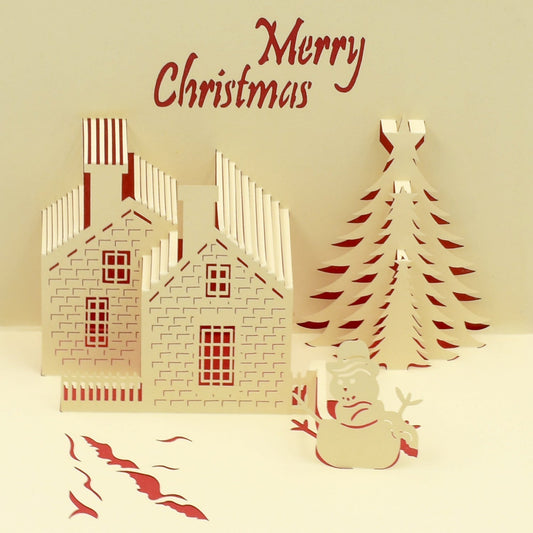 3D Paper Wish Card ? High Quality Greeting Card for Birthday, Valentine, Love, Christmas & More (1 Pc)