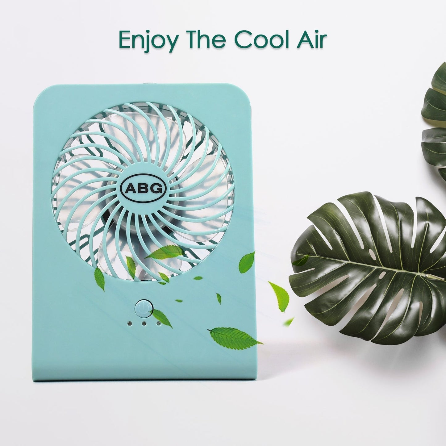 Portable Desk Fan ? Big Table Fan with 3-Speed Settings for Office, School & Home (Battery Not Included)