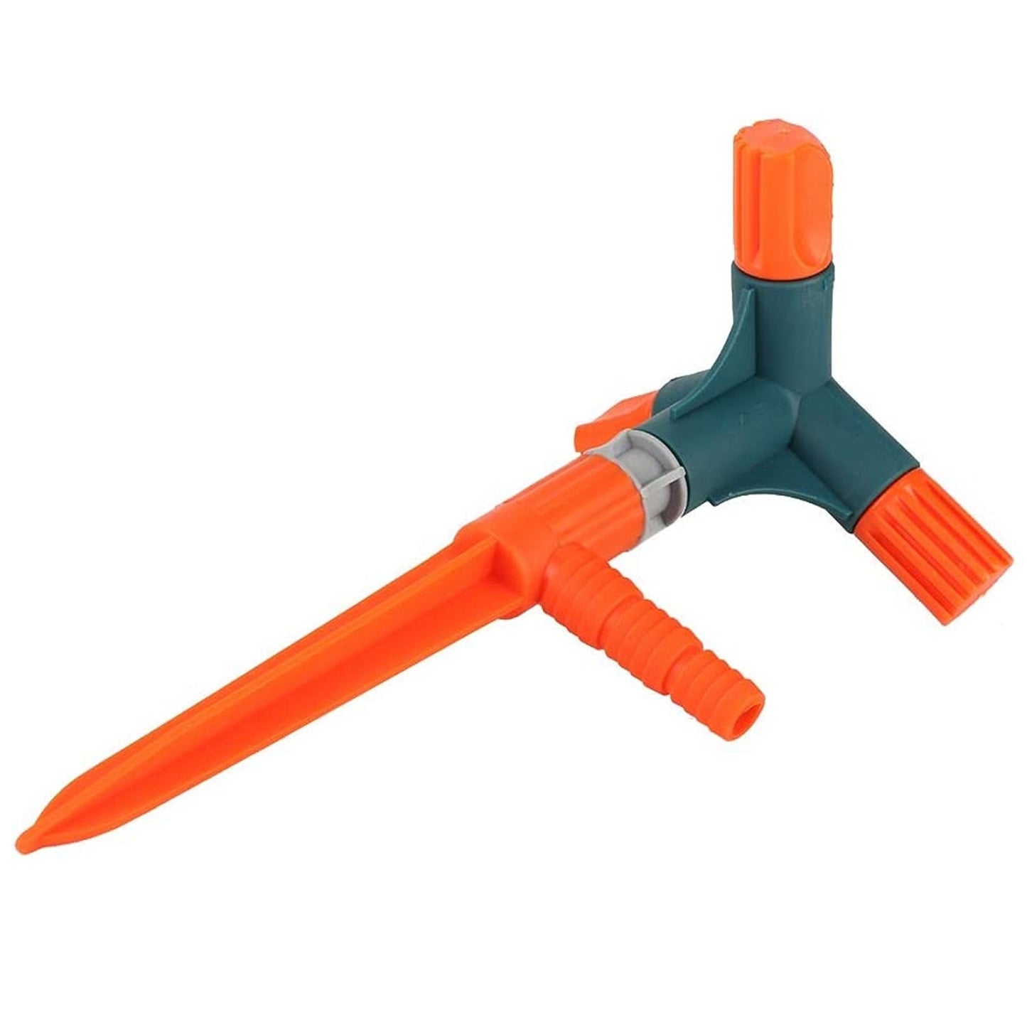360° Rotating Garden Sprinkler ? Adjustable 4-Arm Lawn Water Sprayer