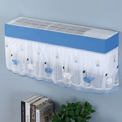 Folding Split AC Dust Cover ? Washable, Dustproof (1 Pc, approx 1 Ton)