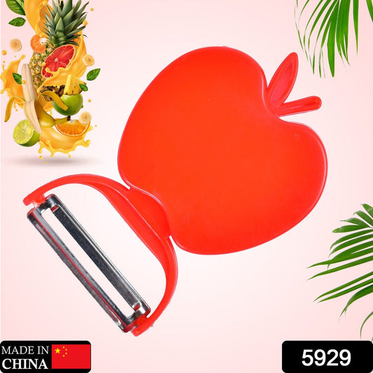 Apple-Shaped Folding Peeler ? Compact & Easy Veg Peeling