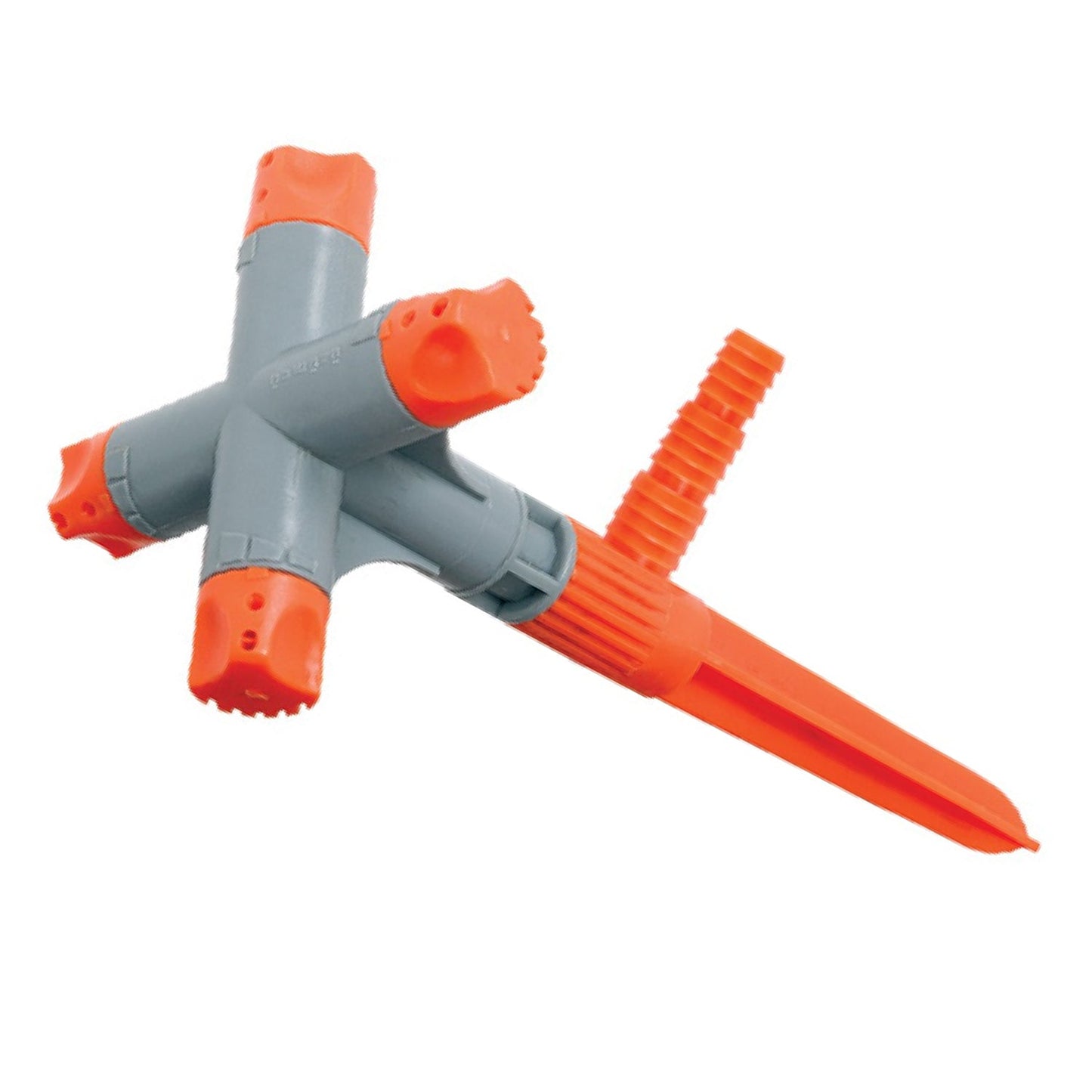 360° Rotating Garden Sprinkler ? Adjustable 4-Arm Lawn Water Sprayer
