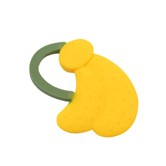 Baby Silicone Teether (1 Pc): Food Grade, Non-Toxic, Teething Relief (3 Months)