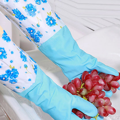 2-Pair Large Blue Multipurpose Gloves ? Ideal for Washing, Gardening & Cleaning