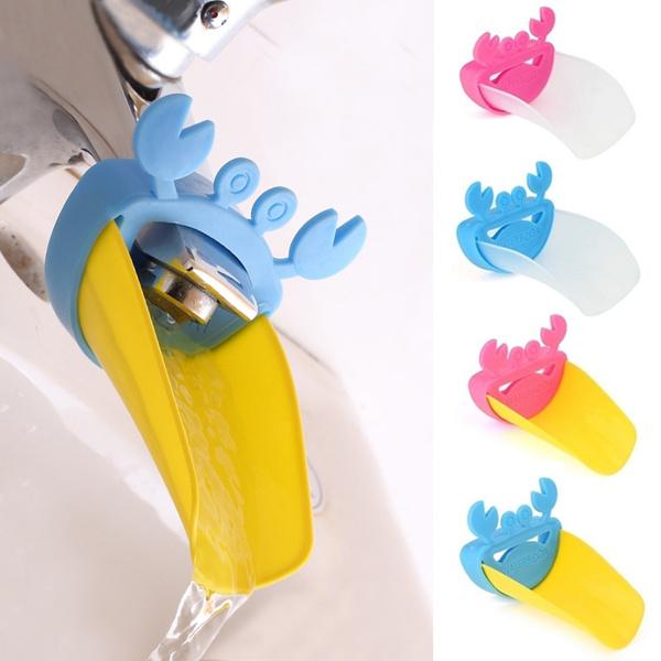 Faucet Extender for Kids ? Silicone Sink Handle, Duck Mouth Design (1 Pc)