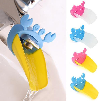 Faucet Extender for Kids ? Silicone Sink Handle, Duck Mouth Design (1 Pc)