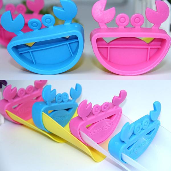 Faucet Extender for Kids ? Silicone Sink Handle, Duck Mouth Design (1 Pc)