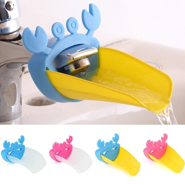 Faucet Extender for Kids ? Silicone Sink Handle, Duck Mouth Design (1 Pc)