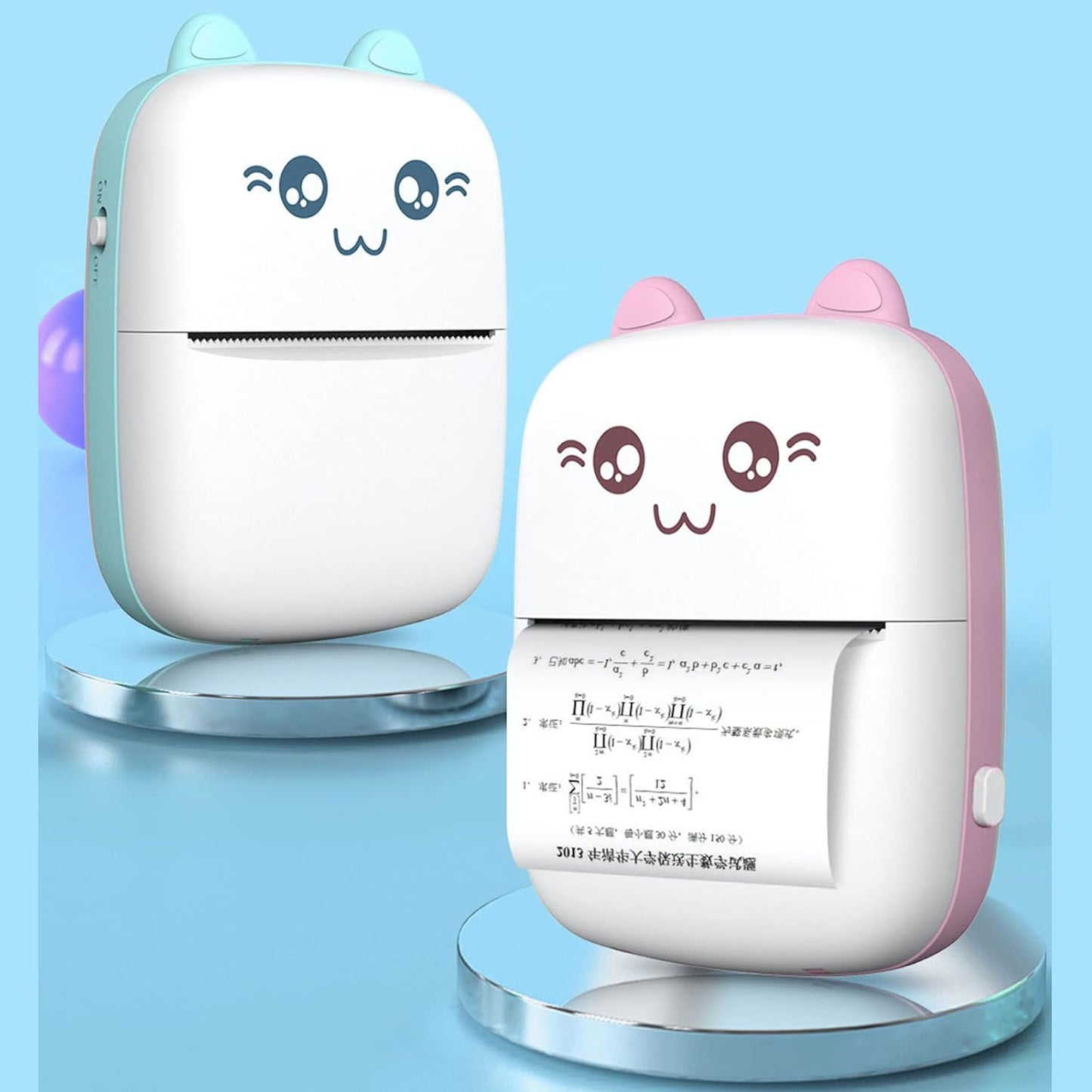 Pocket Mini Bluetooth Thermal Printer ? Wireless Smart Printer for Photos (Includes 1 Roll Paper)