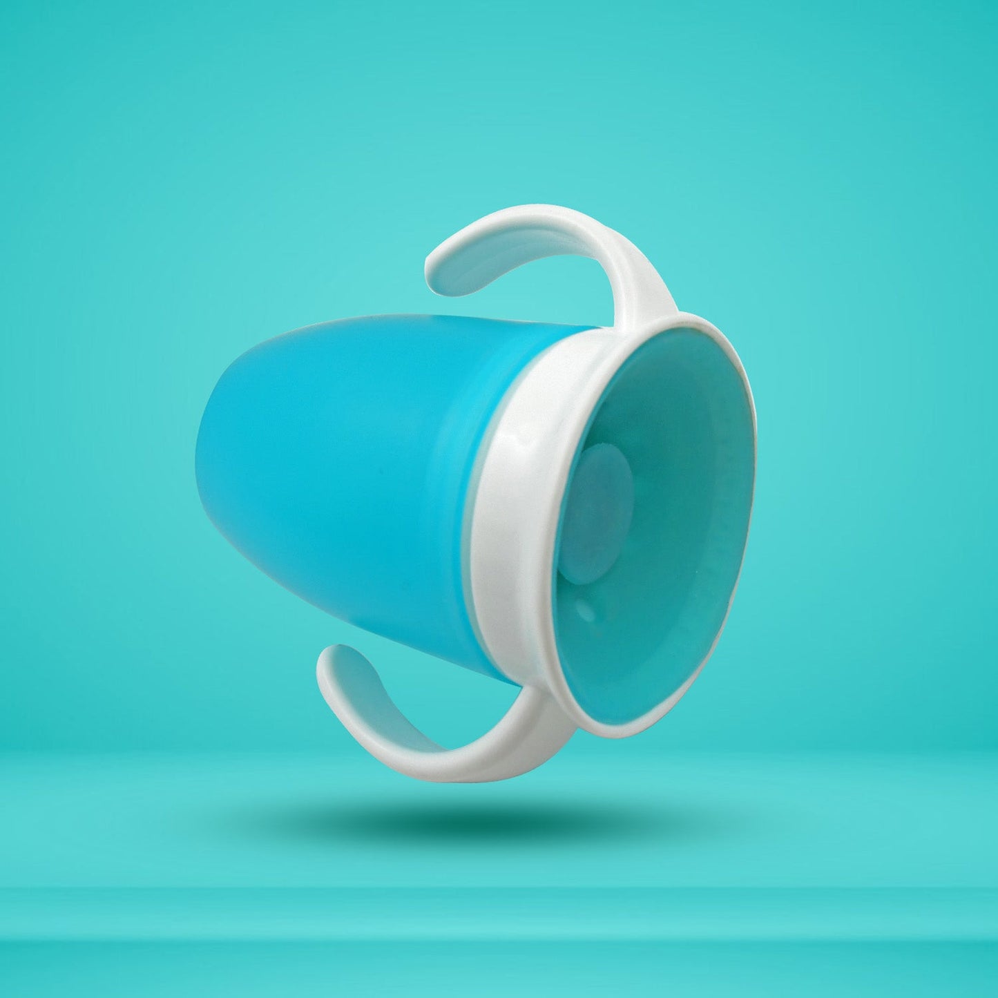 360d Magic Cup, Baby and Sippy Cup, Water and Weaning Cup 6 to 12 Months, 7 oz/207 ml, Doidy Cup - Training Sippy Cups - Use from 3-6 Months to Toddler (1 Pc 207ML)