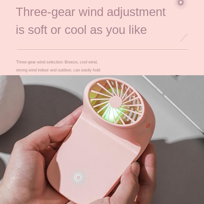 Portable Mobile Phone Holder Fan ? Handheld, Multi-Function (Battery Not Include)