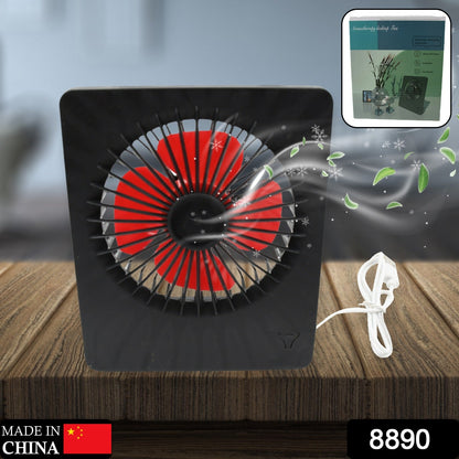 Portable Desk Fan ? 1 Speed Setting, Personal Table Fan for Office, School & Home Use (1 Pc)