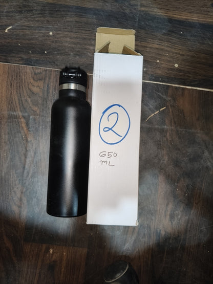 Water Bottle for Kids ? Insulated Stainless Steel Bottle (650 ML / 1 Pc)