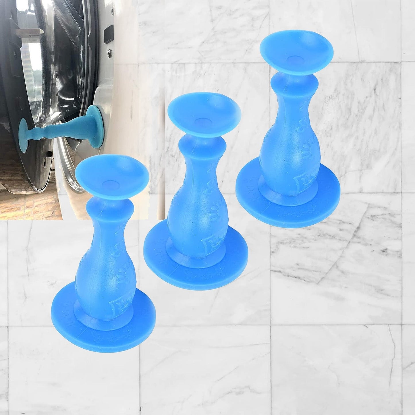 Multifunction Washer Door Stopper ? Rubber Front Load Door Holder for Family Use
