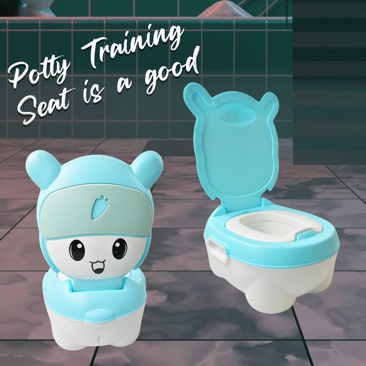 Baby Potty Toilet Baby Potty Training Seat Baby Potty Chair for Toddler Boys Girls Potty Seat for 1 year child (Mix Design)