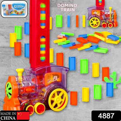 Transparent Funny Train Engine Block Set ? 60-Piece Music & Lights (Batteries Not Included)