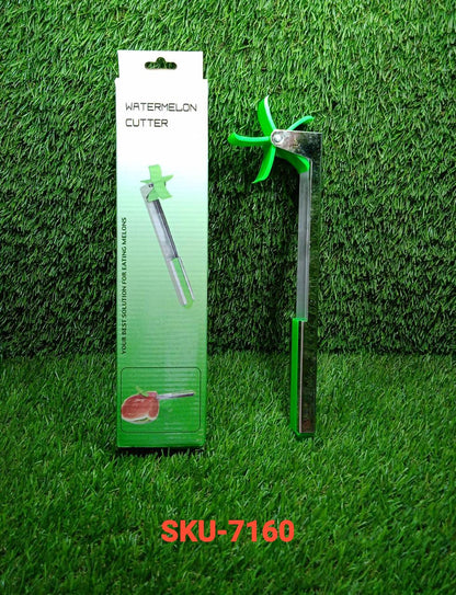 Stainless Steel Washable Watermelon Cutter ? Windmill Slicer & Peeler