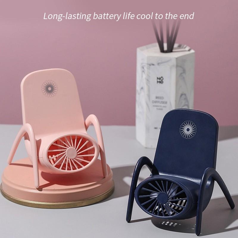 Portable Mobile Phone Holder Fan ? Handheld, Multi-Function (Battery Not Include)